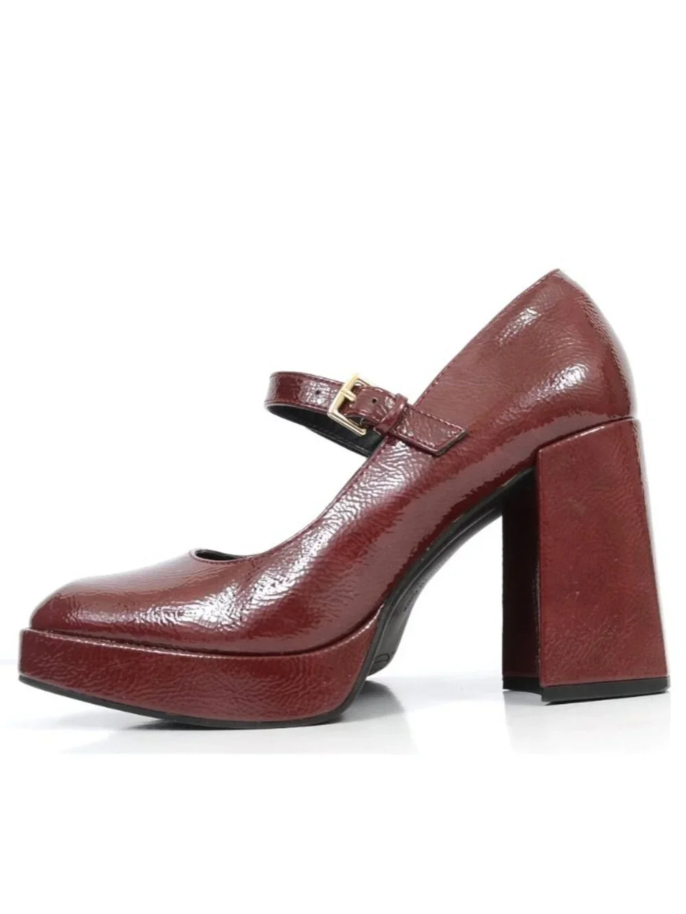 Kenneth Cole Brynne Women's 7 Maryjane Platform Pump Chunky Heels Whimsigoth